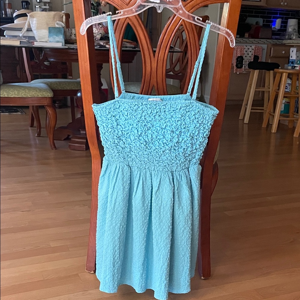 Light Blue Sleeveless Dress